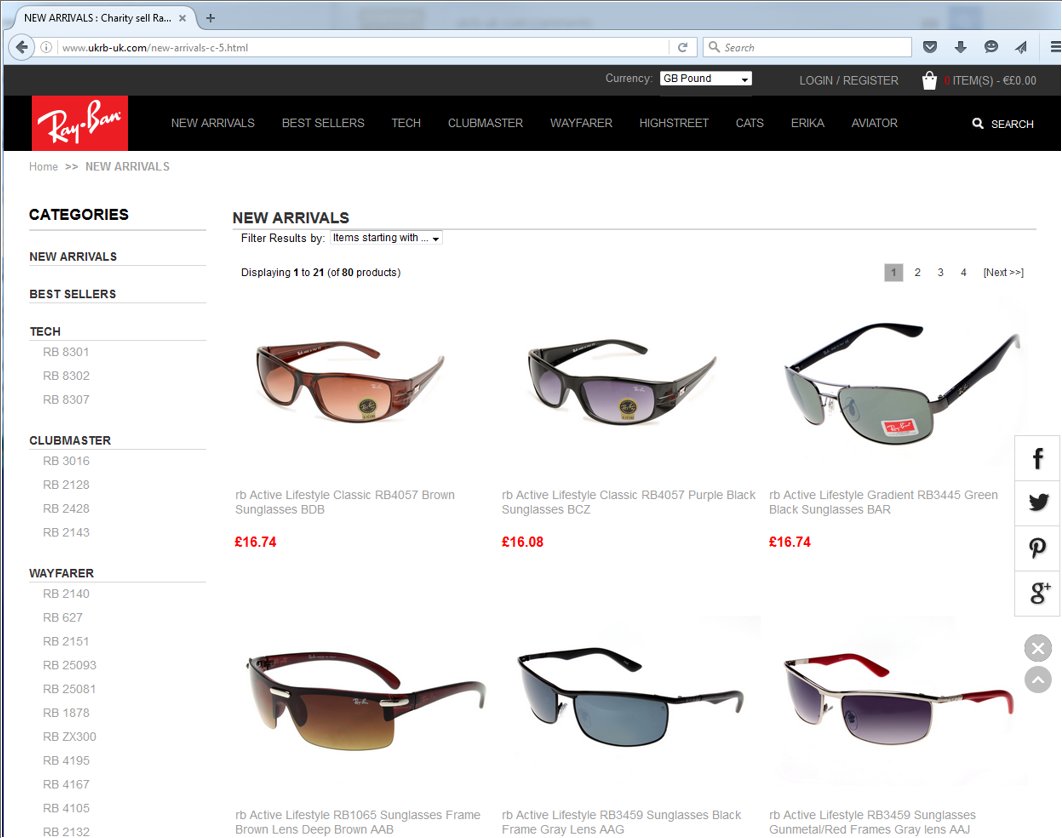 Buying Ray-Bans? Don't fall for this Facebook scam – ESET Ireland